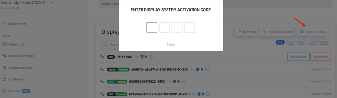 Adyen Activation Code from MD