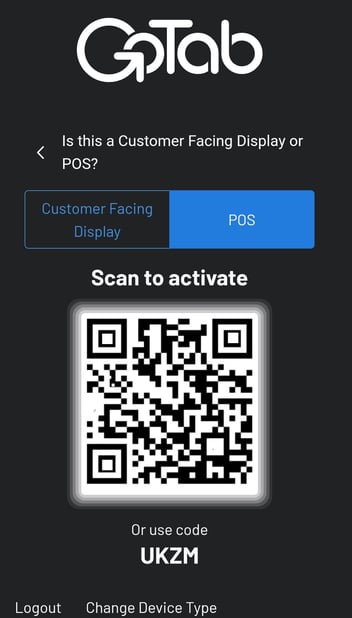 Cropped Adyen Device Activation QR