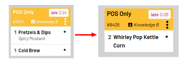KDS: Ticket Timer