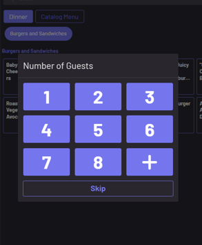 Screenshot for Guest Count Showing Numbers-1