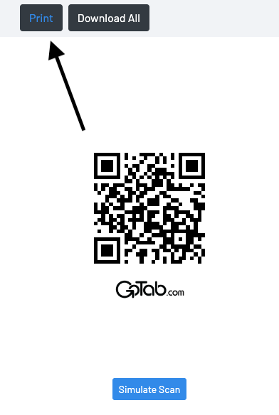 How To Print Your QR Codes